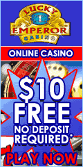 $10 free no deposit at Lucky Emporer Casino